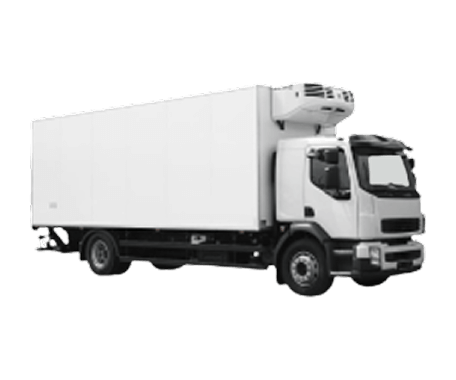 LKW mit Kühlkoffer