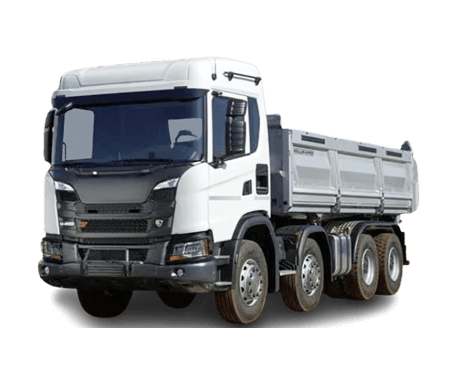 LKW mit Dreiseitenkipper