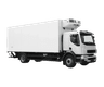 LKW mit Kühlkoffer